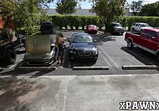 Handsome Babe Sells Junk Car by Banging in Pawnshop
