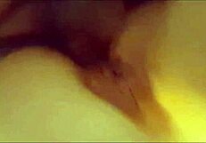 Brunette swallows cum after blowjob