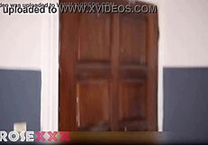 The girl next door gets her ass fucked with a beer bottle