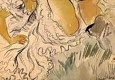 check out this vintage erotic illustration from retro anime