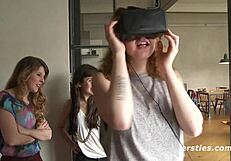 Sweet ebony amateur masturbates her hairy pussy on the balcony outdoors