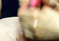 Oiled Tits Lead to Explosive Cumshot from Handjob