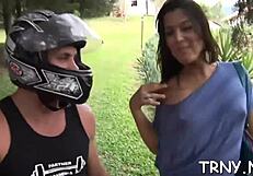 shemale rod surprises with hardcore blowjob action