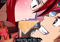 Dirty Hentai's Hairy Half-Breed Pussy Explored