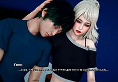 Sister figure delivers suggestive blowjob on monster cock