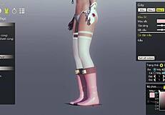 Exploring 3D hentai anime solo scenes