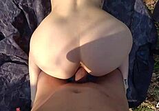 compilation of liz and ted outdoor moments