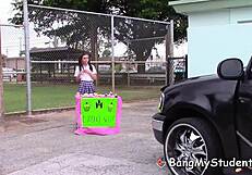 petite kharlie stone rides huge cock of cupcake customer