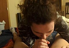 I controlled the blowjob all night leading to riding his cock while he fingered my pussy