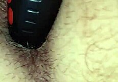 Is This Teen Gay Guy Fingering His Ass with a Dildo, or Just Teasing Himself?