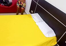 Stepsister begs for interracial heat during sleepover