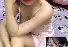 i'm enjoying these huge tits in my mouth