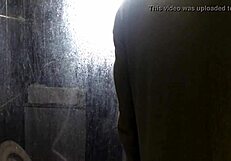 novinho fucks his friend's aunt in her bathroom