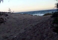 Fucking Her Ass on the Sandy Beach