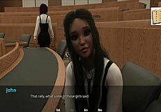 Female Fans Flash Boobs at John in Kinky Amateur Scene