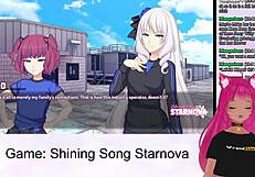 Vtuber lewdneko plays shining song starnova aki route part 2