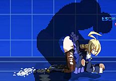 A wild clash unfolds in Mugen with Brian battling Es.