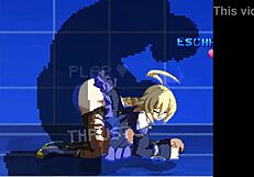 在Mugen中展开疯狂冲突，Brian与Es战斗。