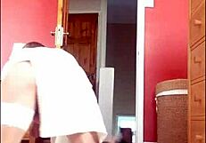 Уайтнайтбс Шемейл Кок в Чорапи Доминира Твърдо.