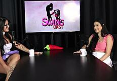 Karen Gonçalves craves a gang bang with six men and a woman