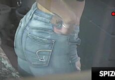 Hot Latina Bubble Butt Fucking Huge Cock!