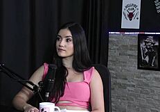 Karen Gonçalves craves a gang bang with six men and a woman