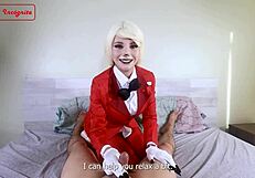 i cosplay as charlie morningstar and get a nice fuck in the hotel