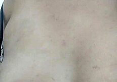 Latina Amateur Girl Roughly Handles Big Tits During Gay Fucking Massage