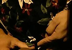 Bruna's legs look amazing in spandex, perfectly marking her underwear