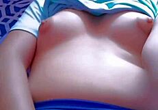 Intense amateur babe shares her hottest masturbation compilations at 19 years old