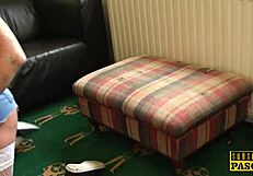 i'm a skanky british sub getting hair pulled and analized