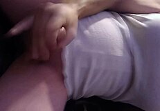 gwenny cums hard during solo masturbation