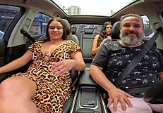 Maria Bittencourt's first time in public traffic