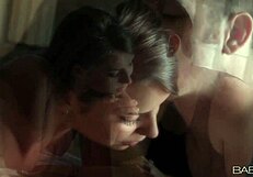 Beautiful women share their sexual experience with two handsome men - Sally Charles free porn.