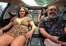 Maria Bittencourt's first time in public traffic