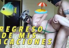 Regresando de mis vacaciones playeras a recibir verga porque no hay de otra