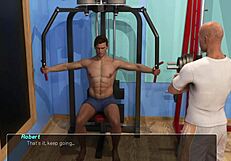 Knockout Master 12 in a lively casual master big tits ass session