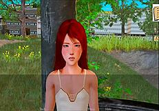 My new family 143 - A 3D animated visual novel with erotic elements