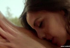 rebekah and tereza explore their lesbian sides with toys and masturbation