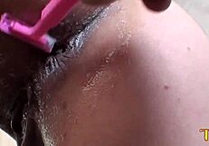 Shaved Ass Fucked by Greedy Cock, Natalie Galdino