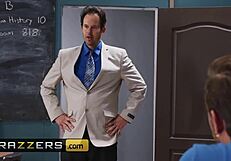 I noticed B's curves in the classroom.