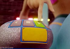 lesbian training in 3d anime