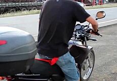 A carona with big tits in voyeur creampie scene