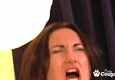 Scarlett sage, serena blair, and cadence lux tease in a lesbian path to forgiveness