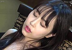 Masochist man performs cunnilingus on lily hosho while getting laughed at in bdsm scene