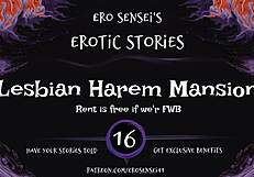 I explore lesbian harem in mansion for erotic orgasms