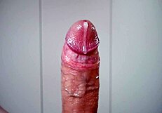 how to slowly handjob a big lubed cock with amateurs