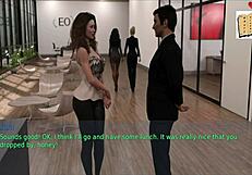 teen with big tits and ass plays game with stepmother