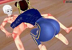 yo, chun-li’s fuckin’ hard in street fighter 3d fantasy action!