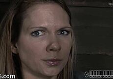 BDSM Slave Submits in Collar Bondage Discipline Session